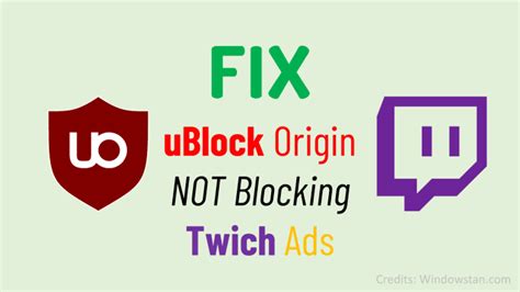 ublock origin twitch|Blocking Twitch Ads : r/uBlockOrigin